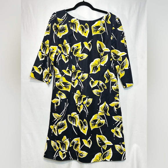 Marni Amlapura Floral Print Black and Yellow Dress - Picture 5 of 11
